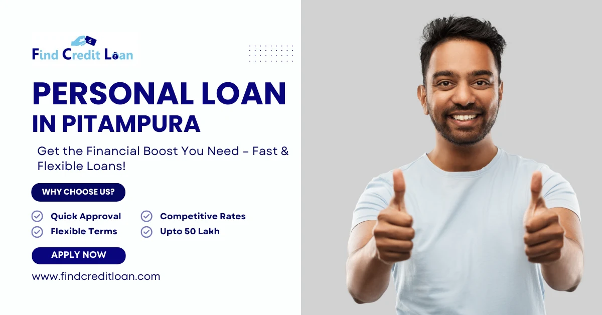 Best Personal Loan in Pitampura up to ₹50 Lakh - Apply now